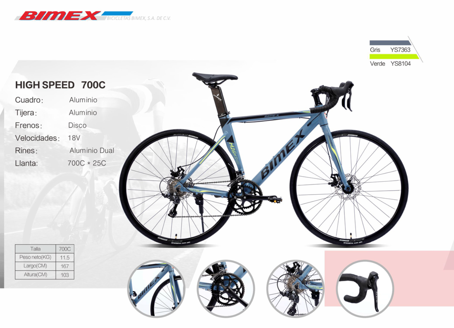 Bicicleta Bimex High Speed
