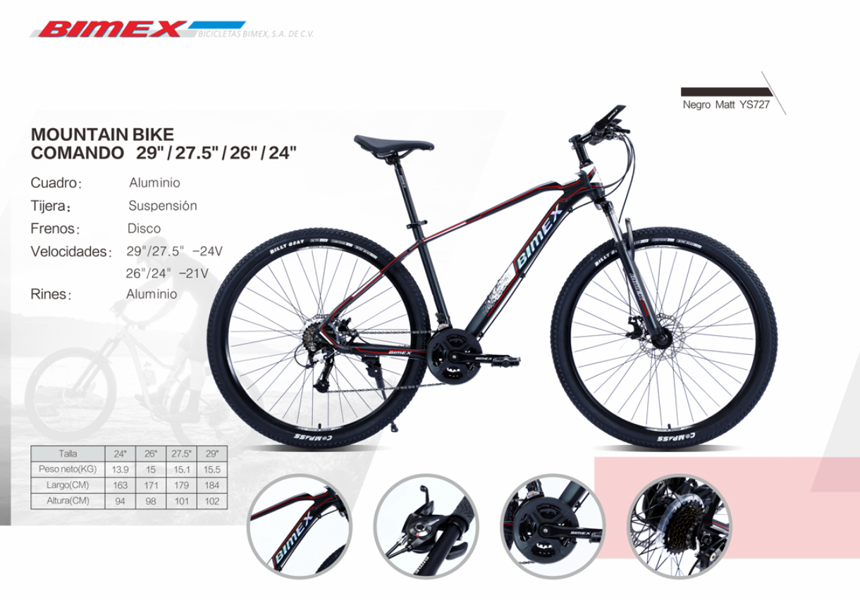 Bicicleta Bimex Comando