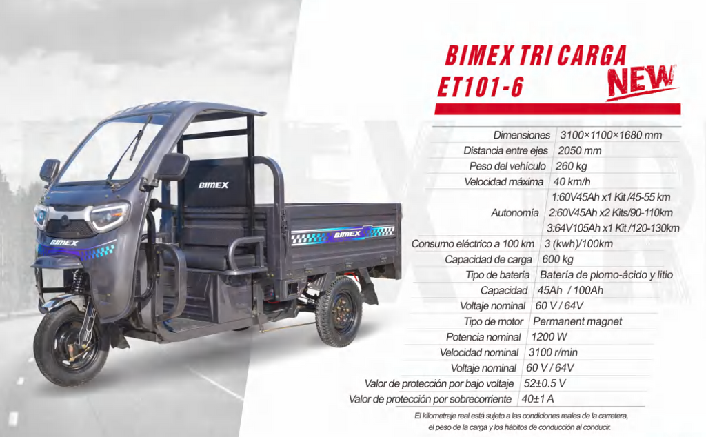Bimex Tri Carga ET101-6