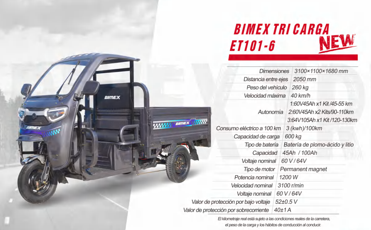 Bimex Tri Carga ET101-6
