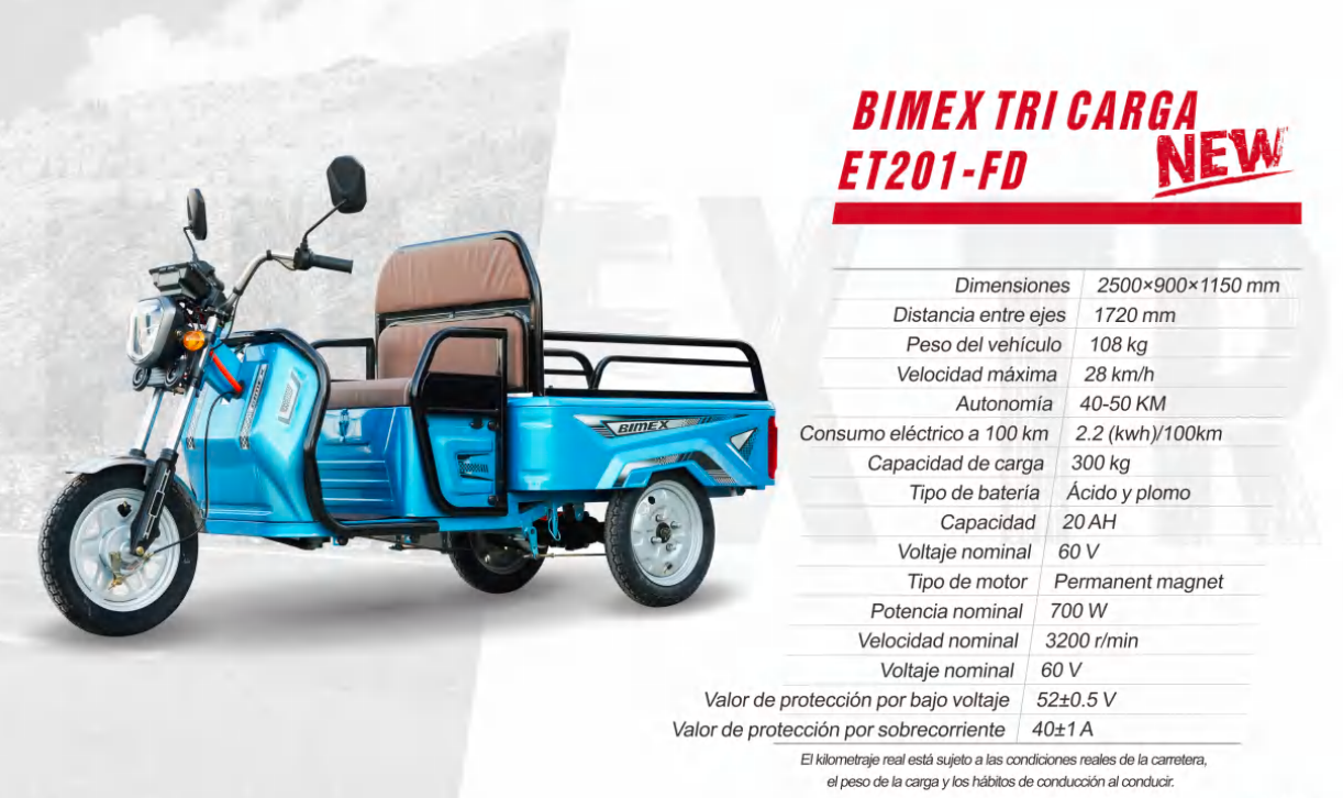 Bimex Tri Carga ET201-FD