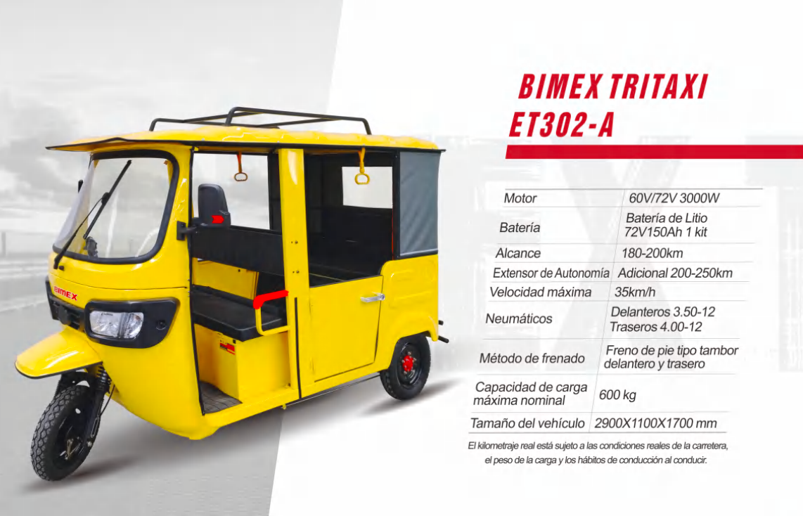 BIMEX TRITAXI ET302-A