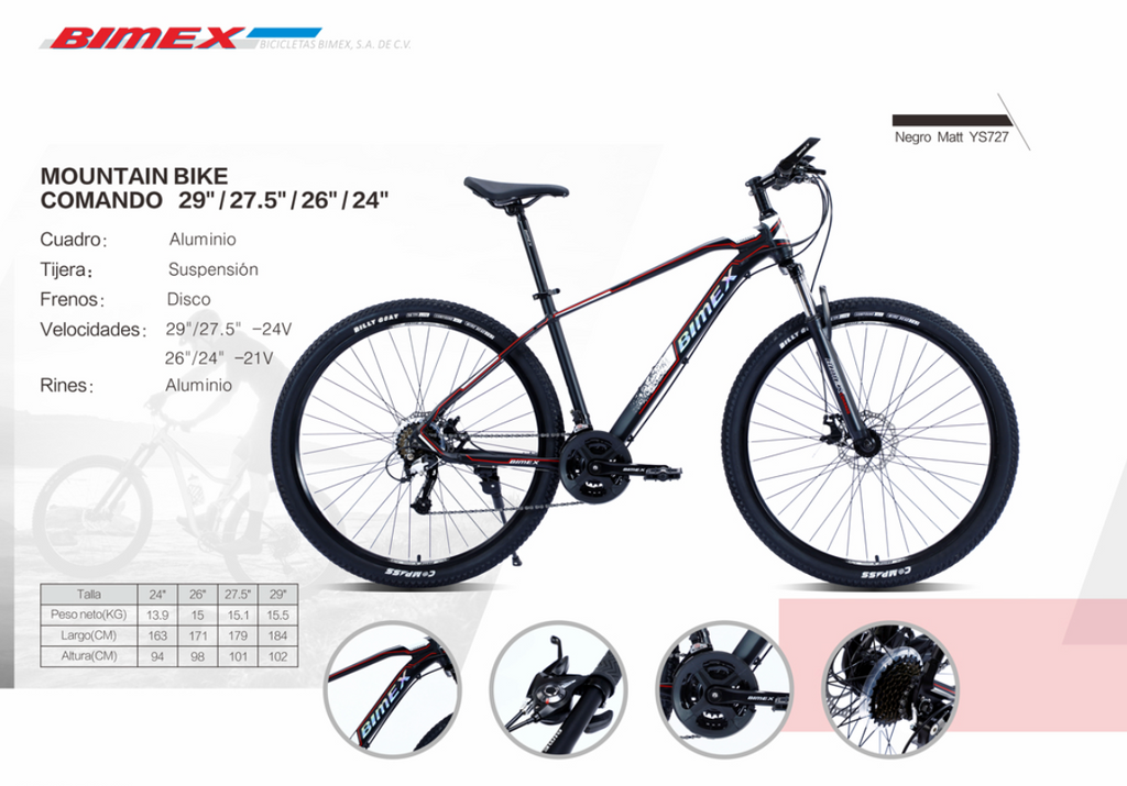 Bicicleta Bimex Comando